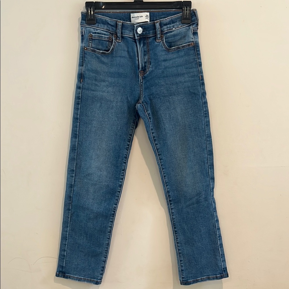 Abercrombie Boys Blue Straight Leg Jeans Size 9/10
